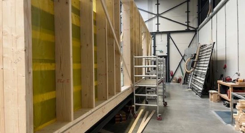 Start van de bouw van de mantelzorgwoning
